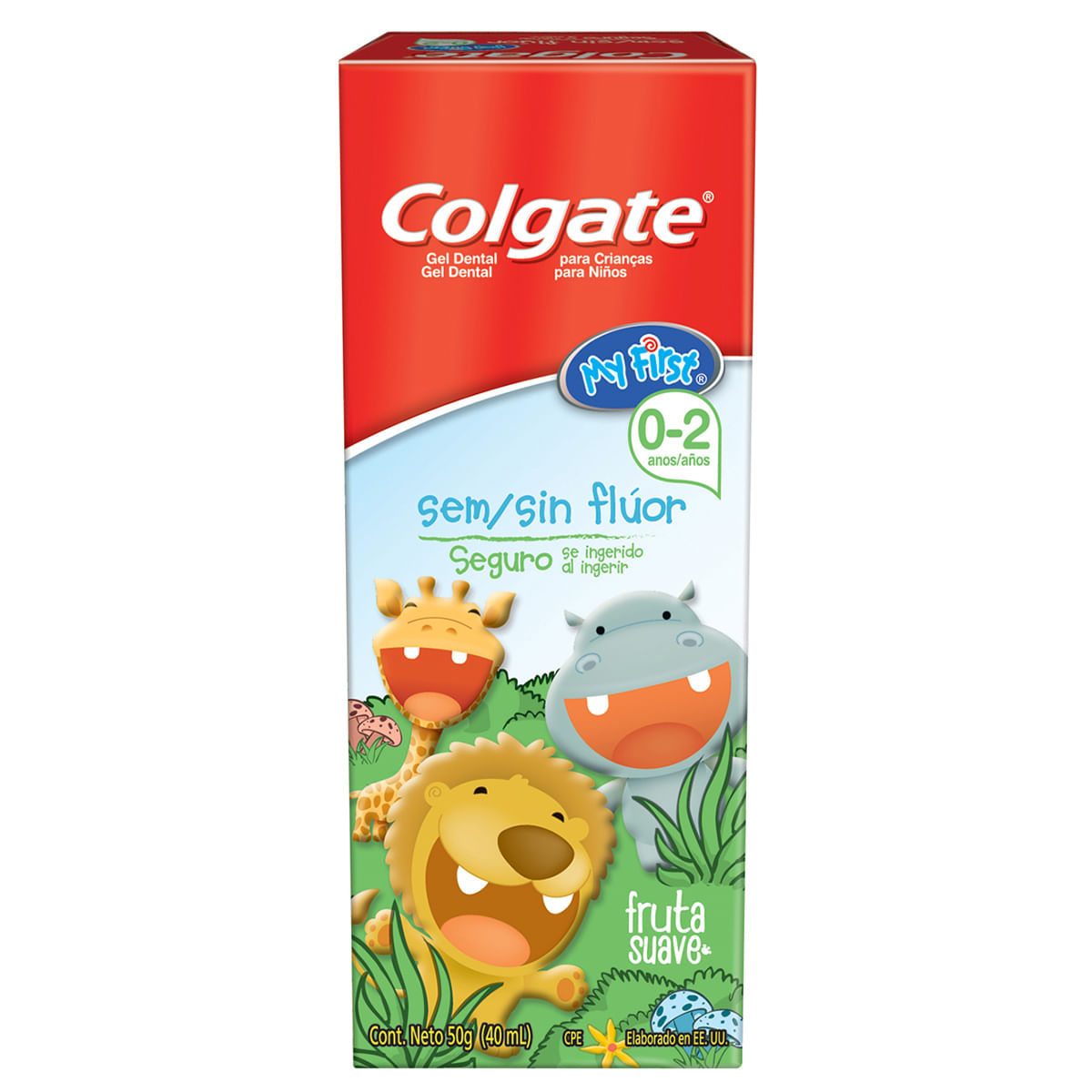 Creme Dental Infantil Colgate My First Fruta Suave 50g