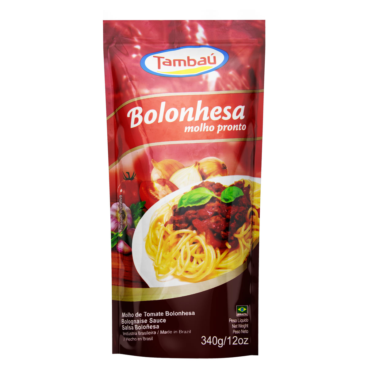 Molho Tomate Tambaú Bolonhesa Sachê 340 g