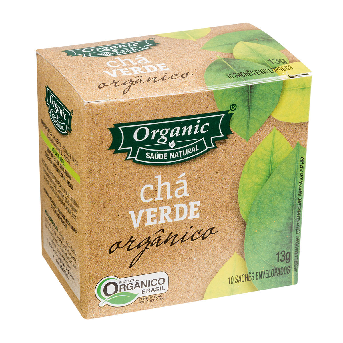 Chá Verde Orgânico Organic 13g