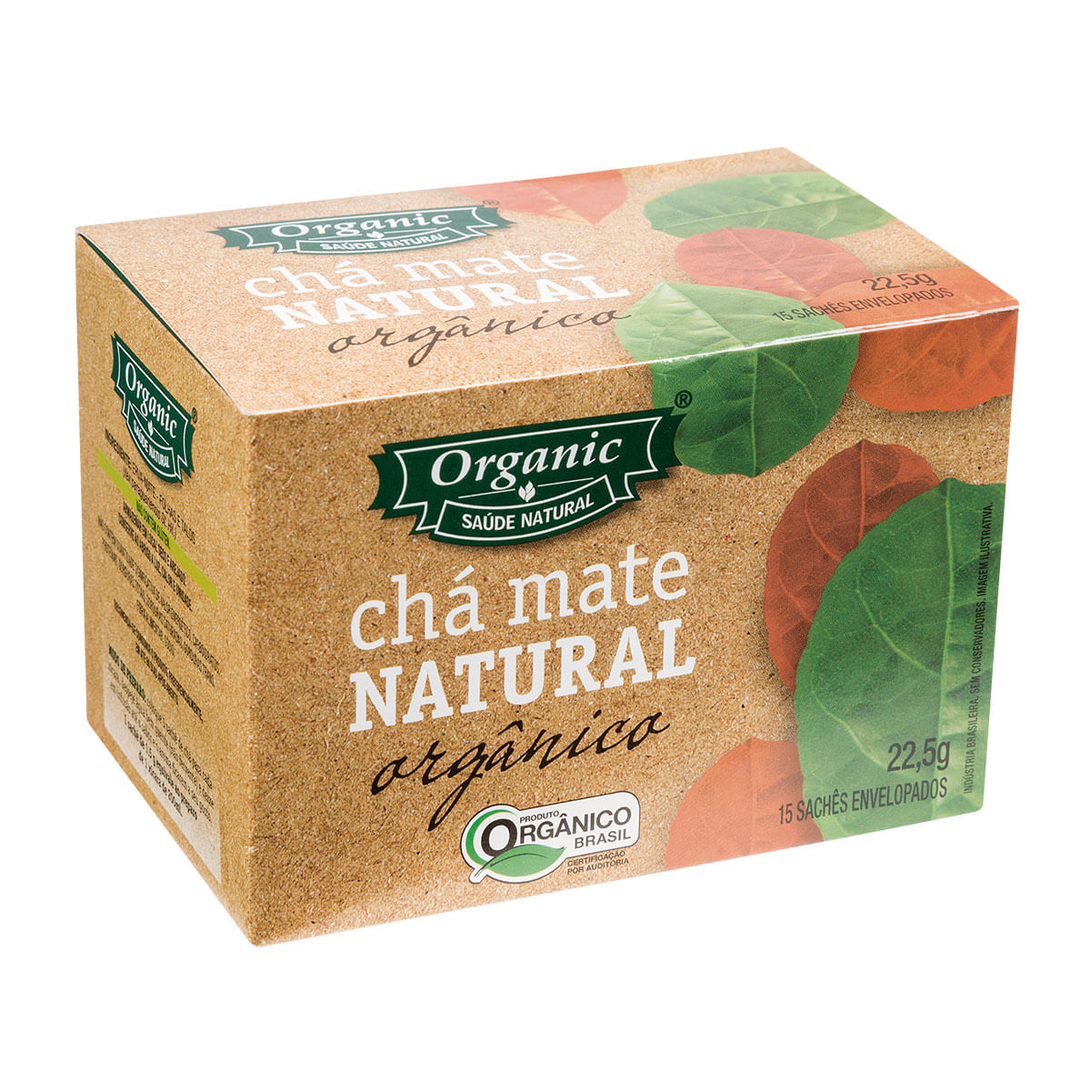 Chá Mate Orgânico Organic 22,5g