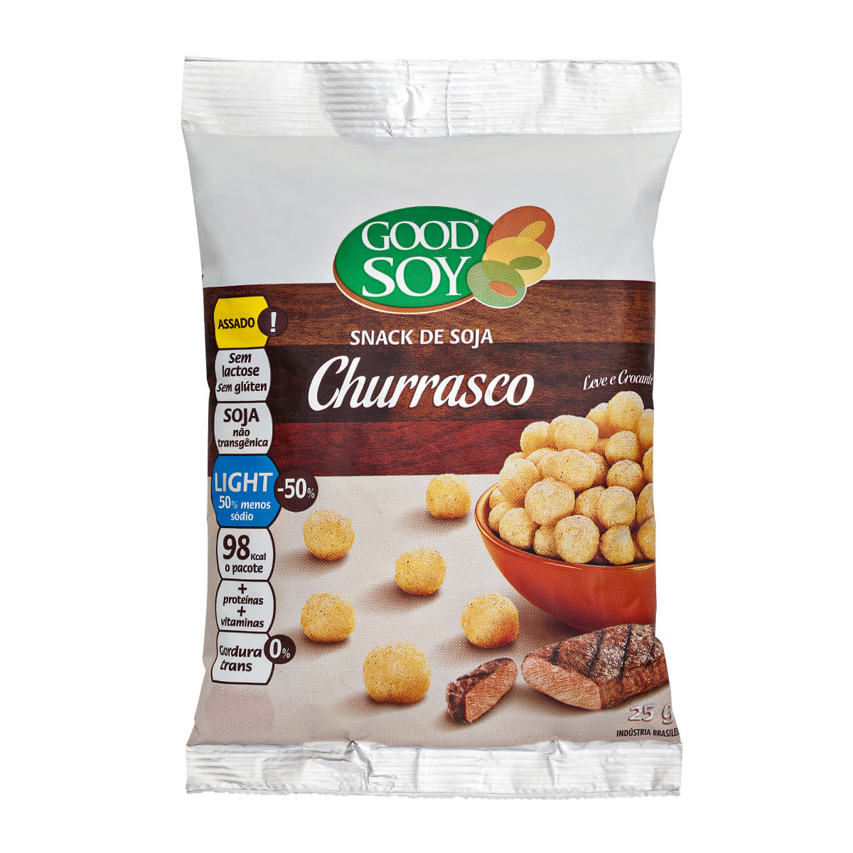 Snack de Soja Goodsoy Churrasco 25g