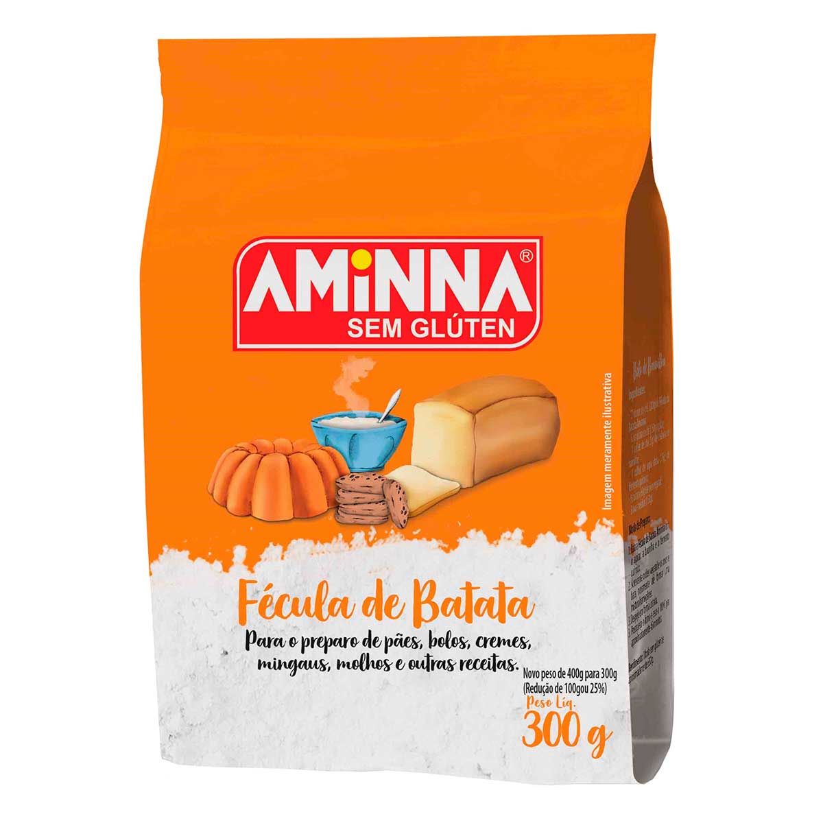 Fécula de Batata Aminna 300 g