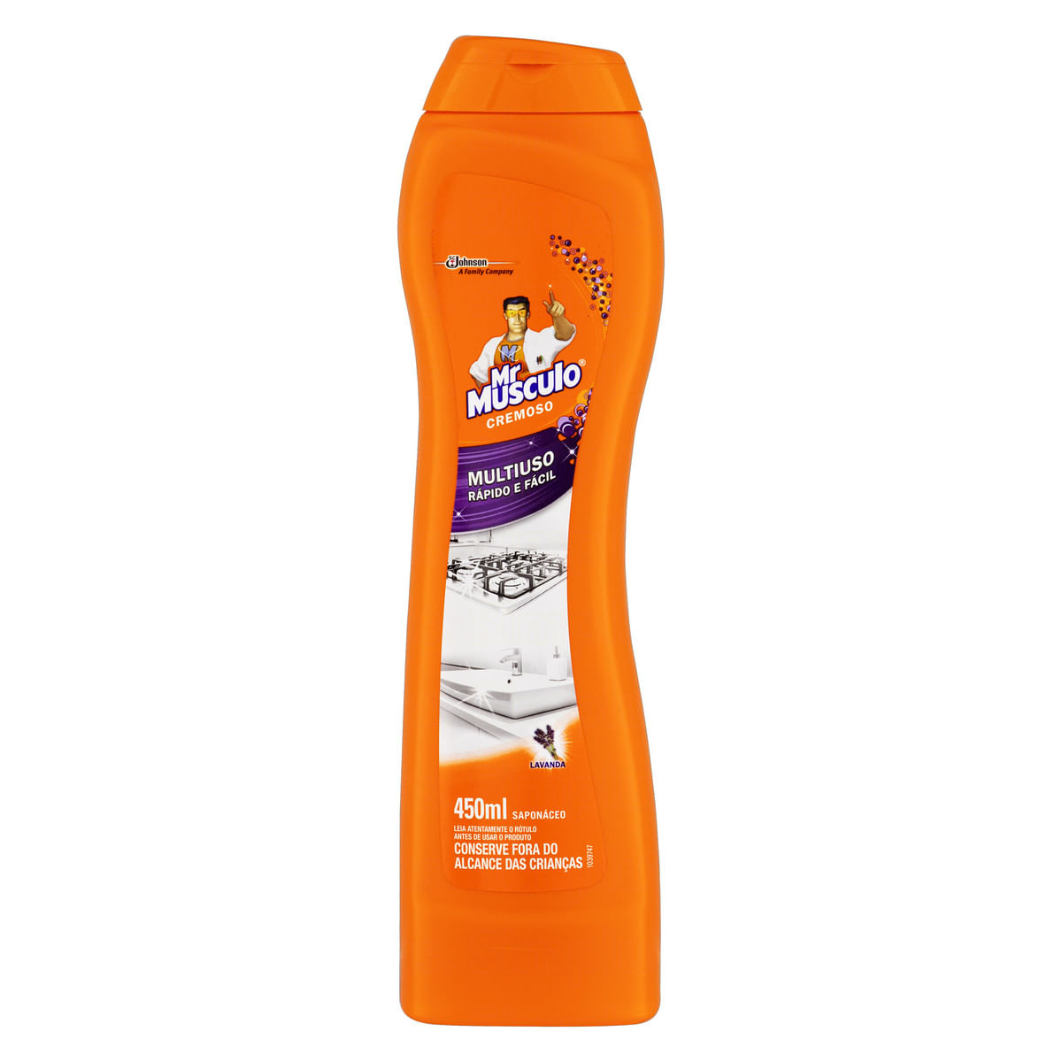 Saponáceo Cremoso Multiuso Lavanda Mr Músculo 45 0ml