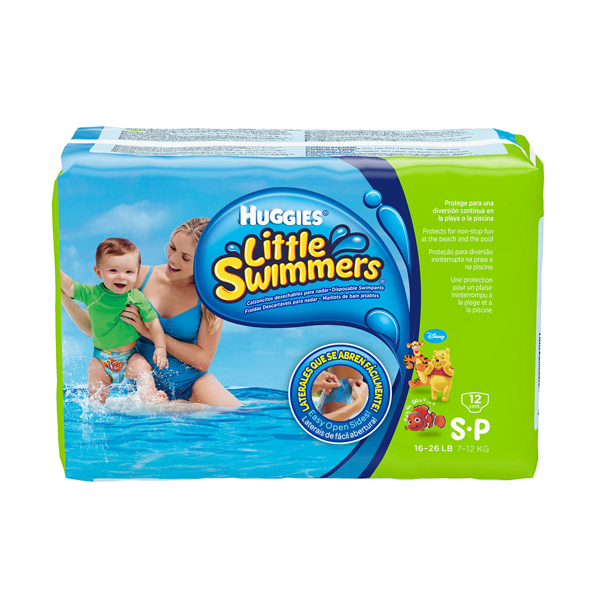 Fralda Huggies P Little Swimmers Pacote - 12 Unidades