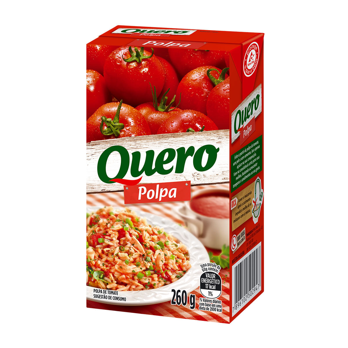 Polpa de Tomate Quero 260 g