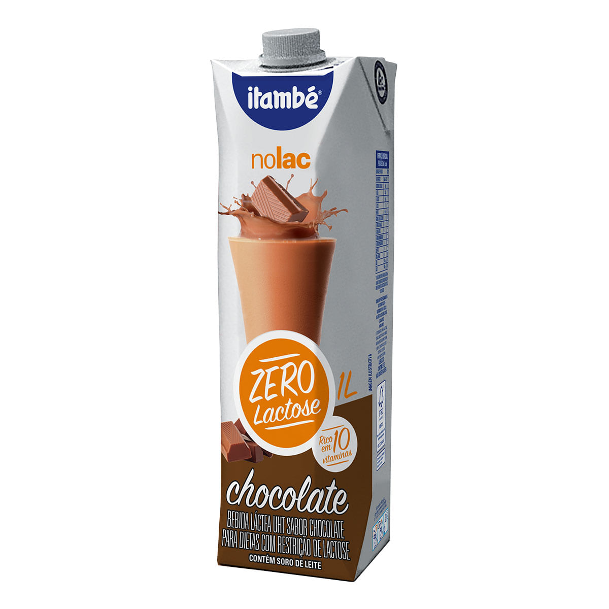 Bebida Láctea Itambé Nolac Chocolate 1 Litro