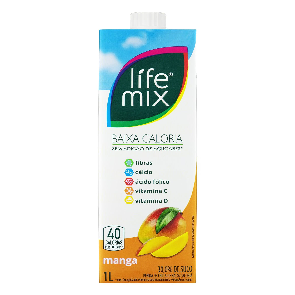 Suco Funcional de Manga Life Mix 1 Litro