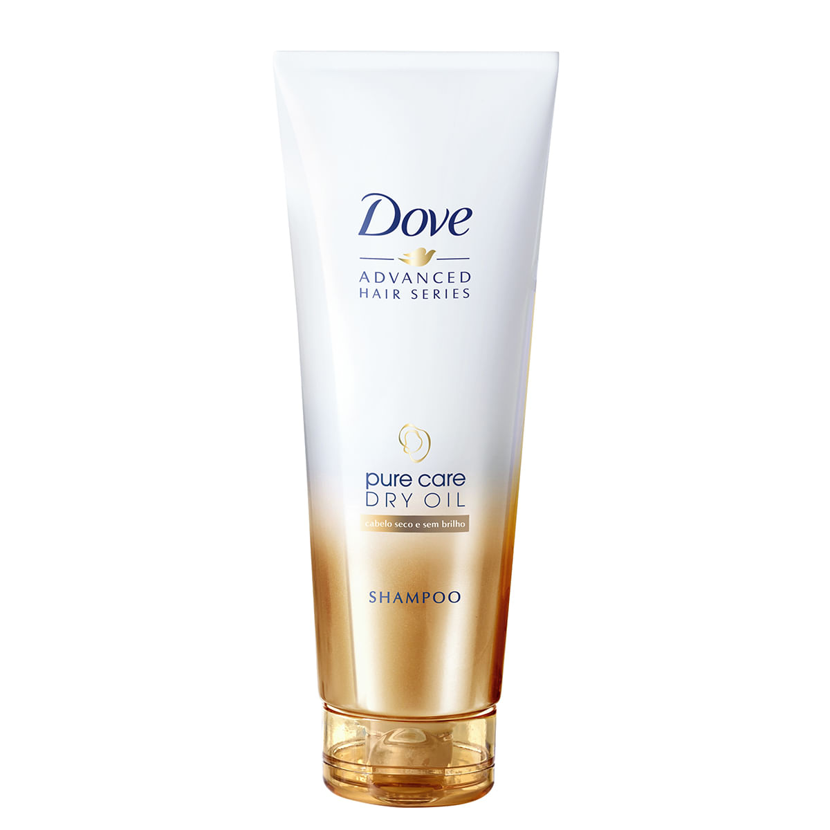 Shampoo Dove Pure Care Dry Oil para Cabelos Secos 200ml