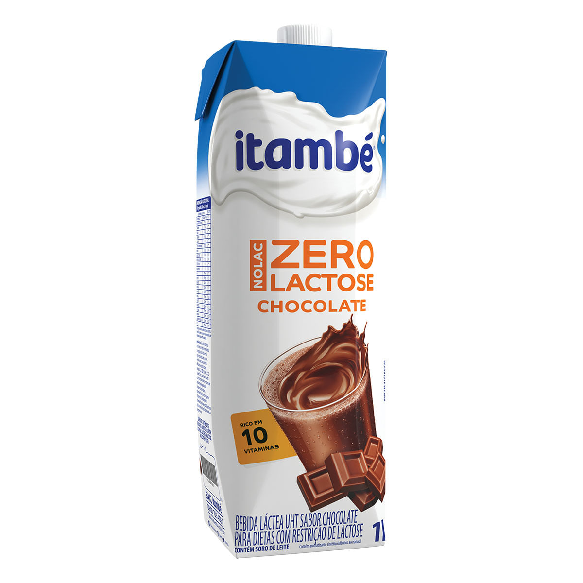 Bebida Láctea Integral sem Lactose Itambé Nolac Chocolate 180 g