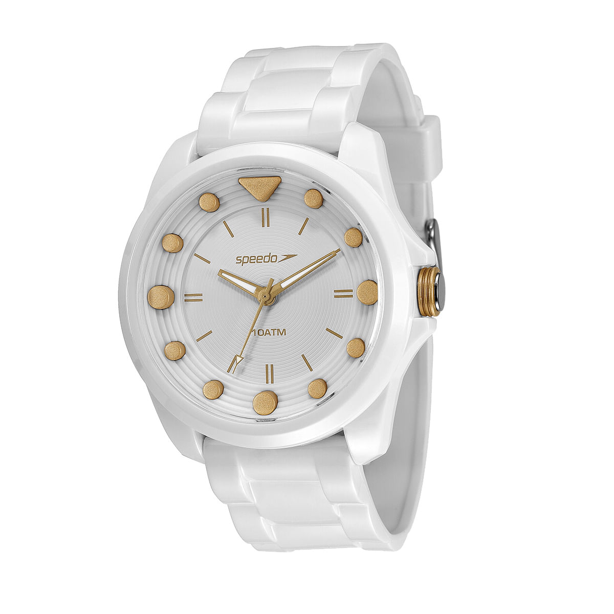 Relógio Speedo Feminino Branco Analógico 80582L0EVNP1