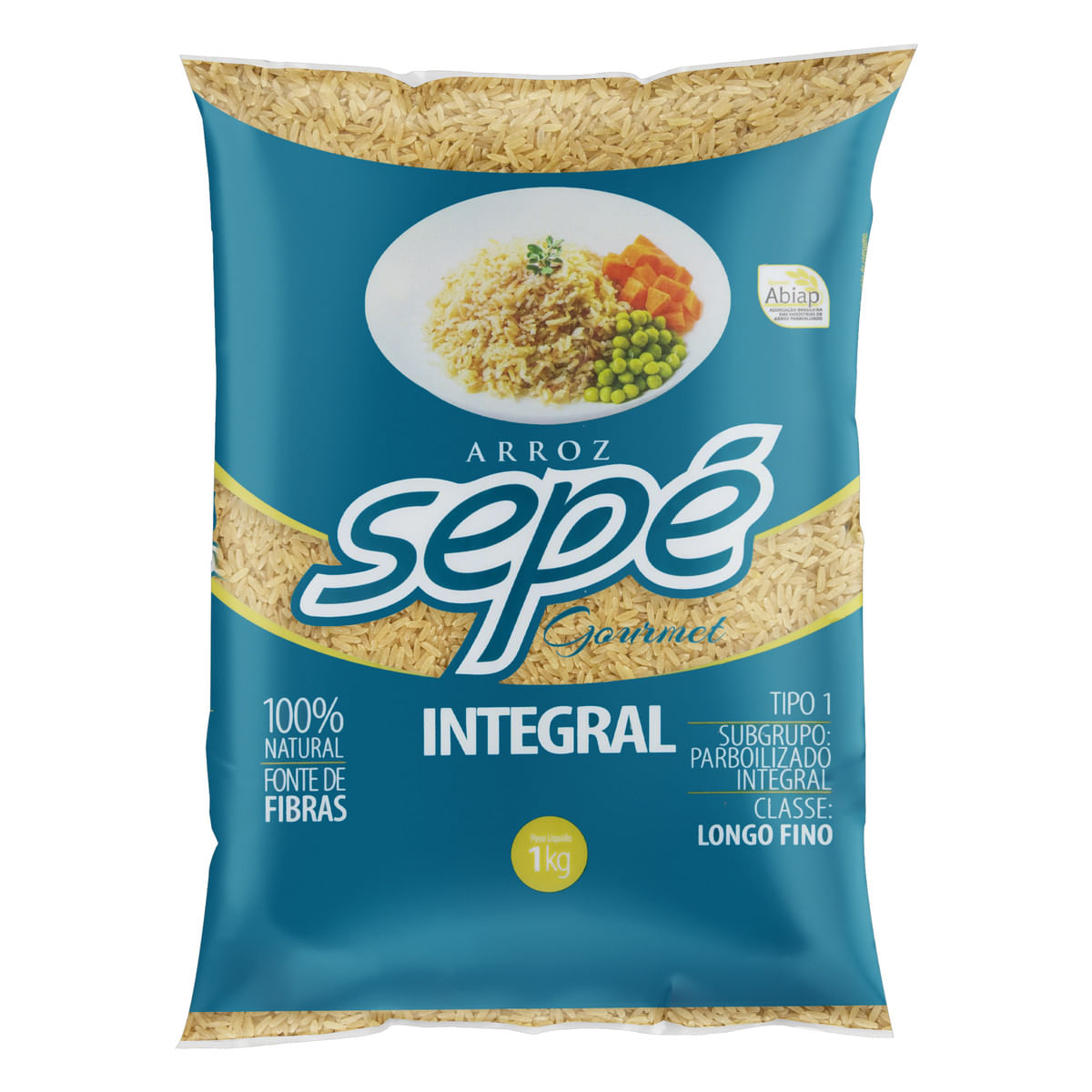 Arroz Parboilizado Tipo 1 Integral Sepé Gourmet 1 kg