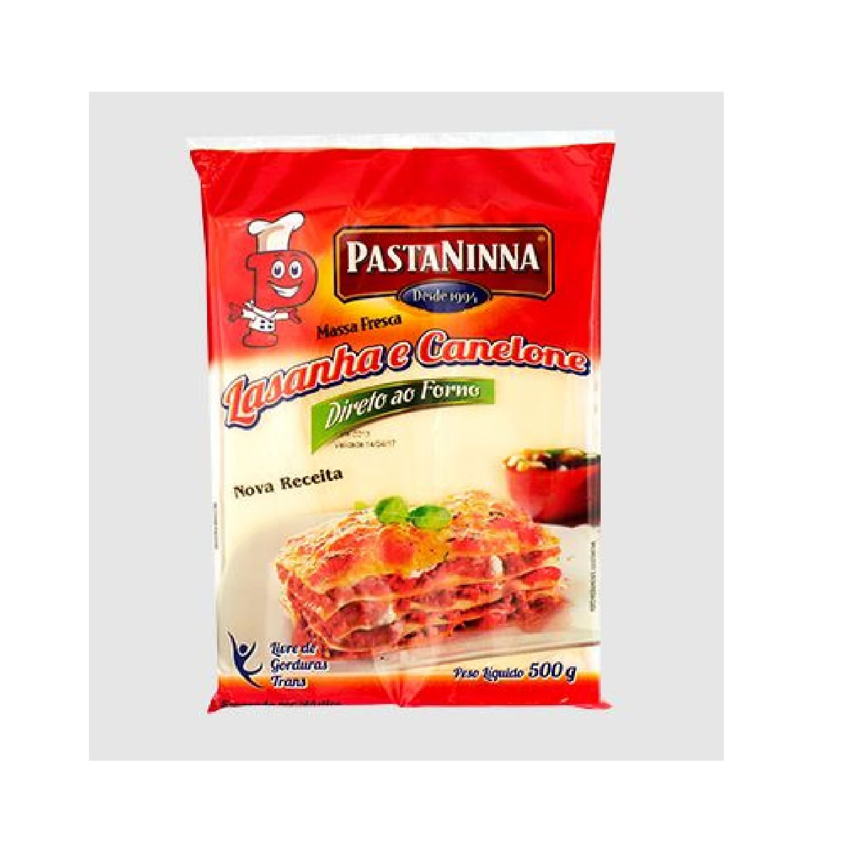 Massa de Lasanha Pastaninna 500 g