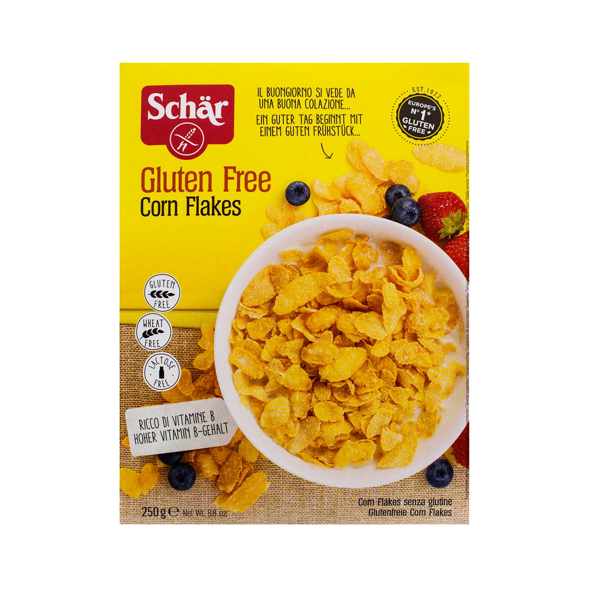 Cereal Matinal sem Glúten Vegano Schar 250 g