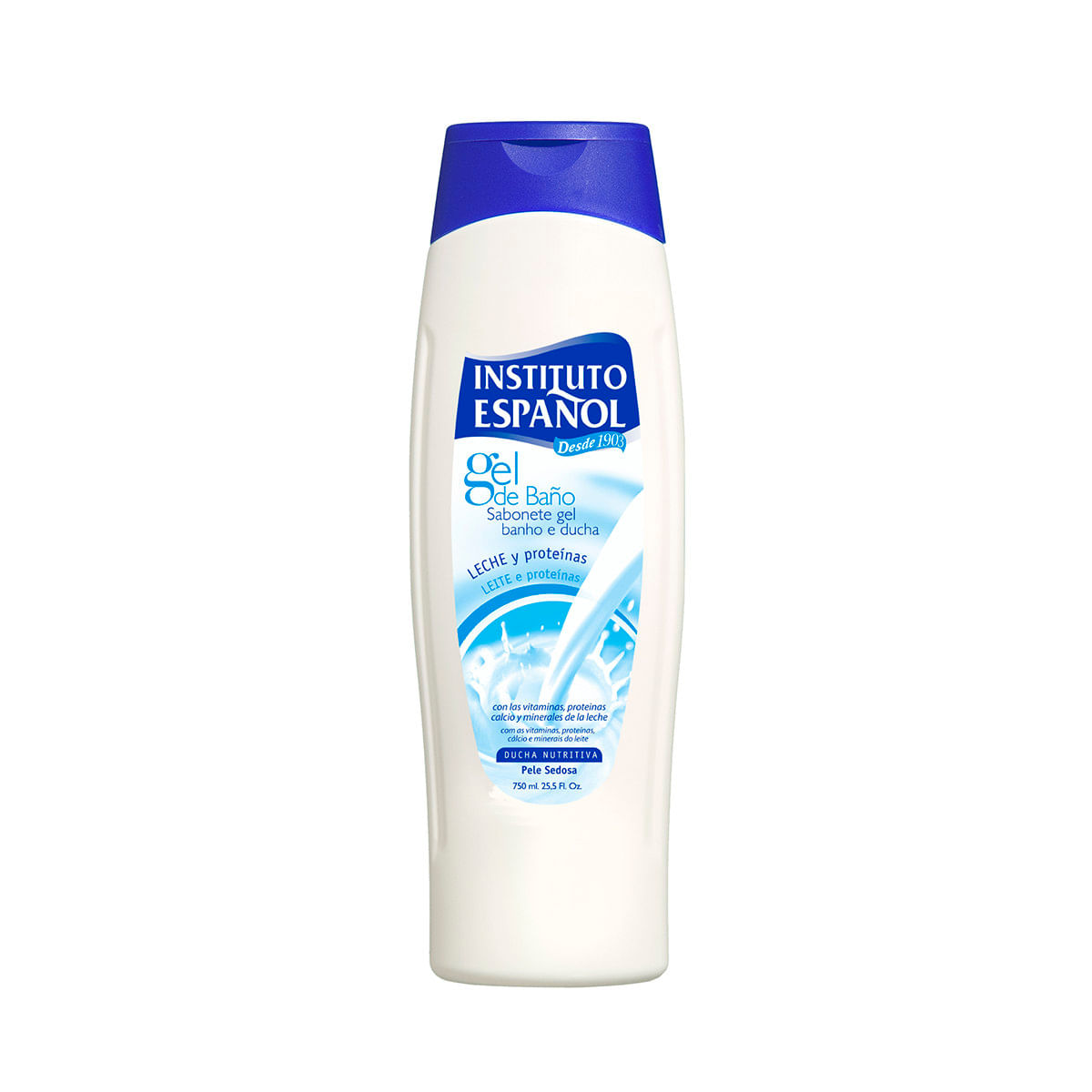 Gel de Banho Instituto Español de Leite 750ml