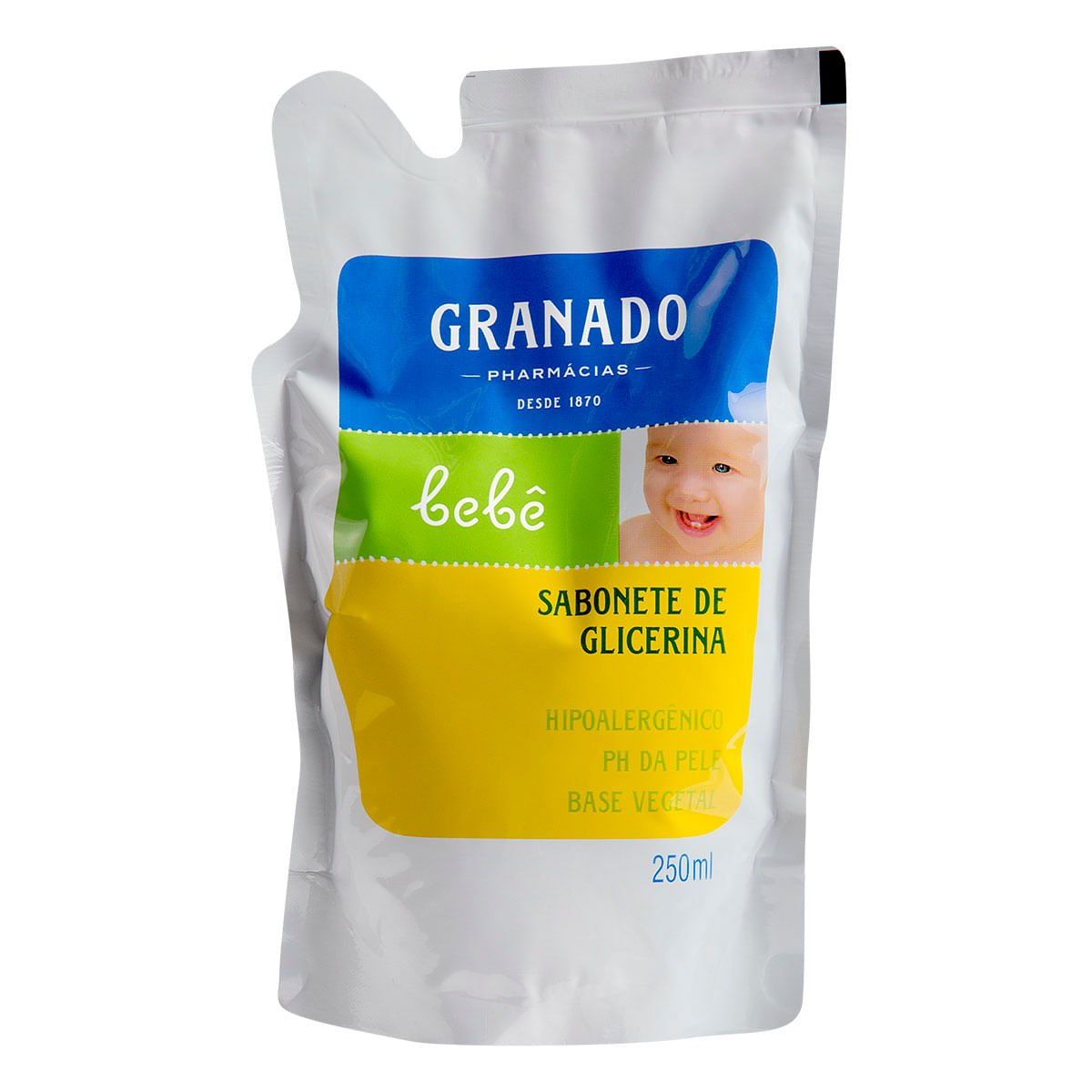 Refil para Sabonete Líquido Infantil Granado Bebê Original 250ml