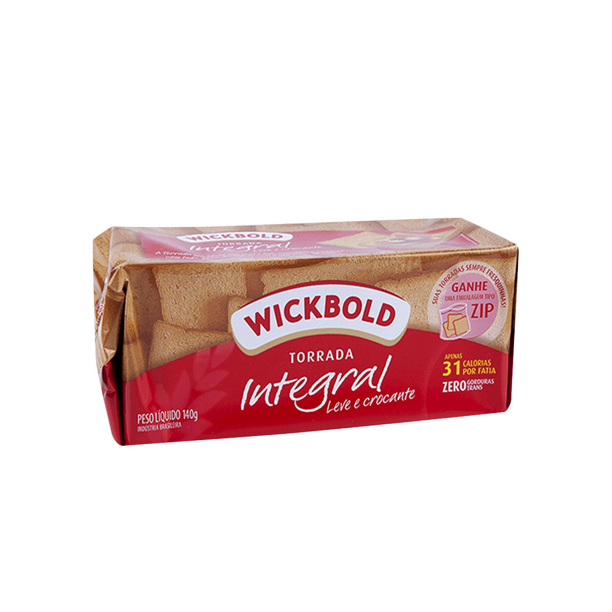 Torrada Salgada Integral Tradicional Wickbold 140 g