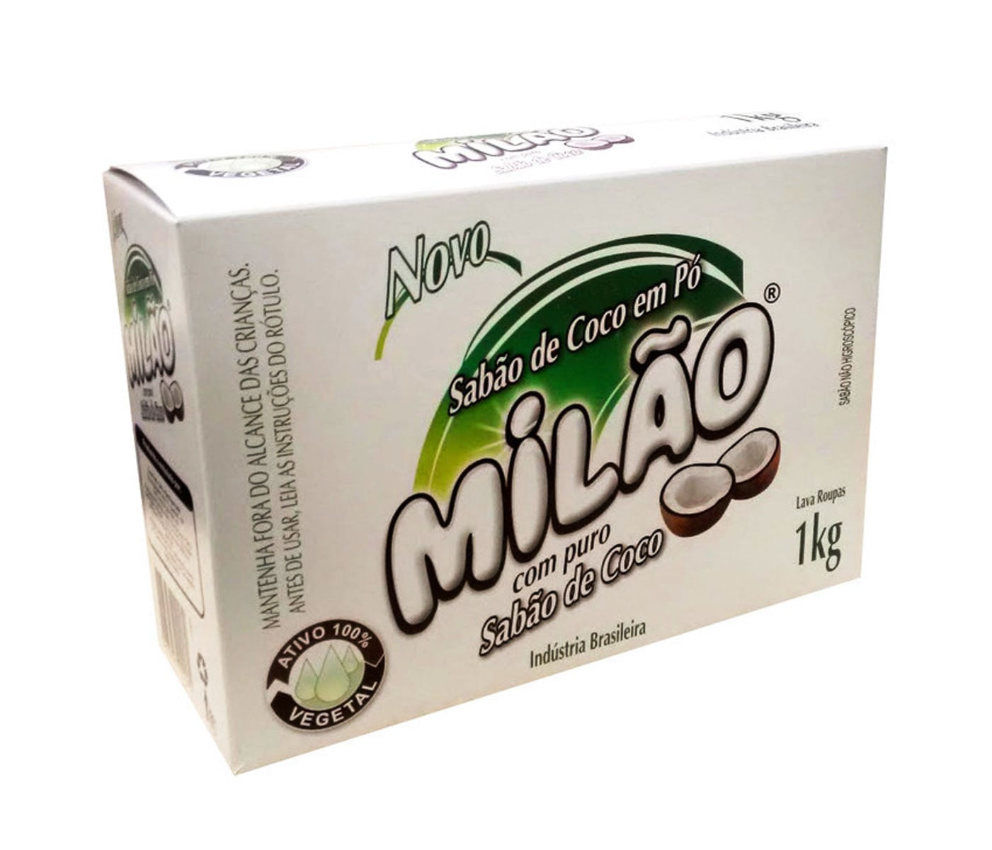 Sabão em Pó Milão Coco 1Kg