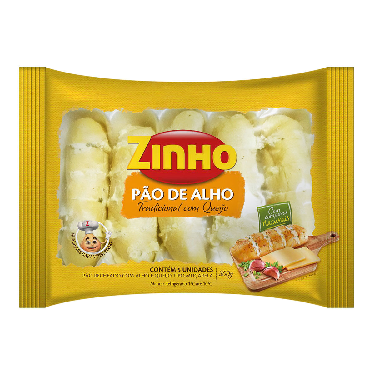 Pão de Alho Tradicional Zinho 300g