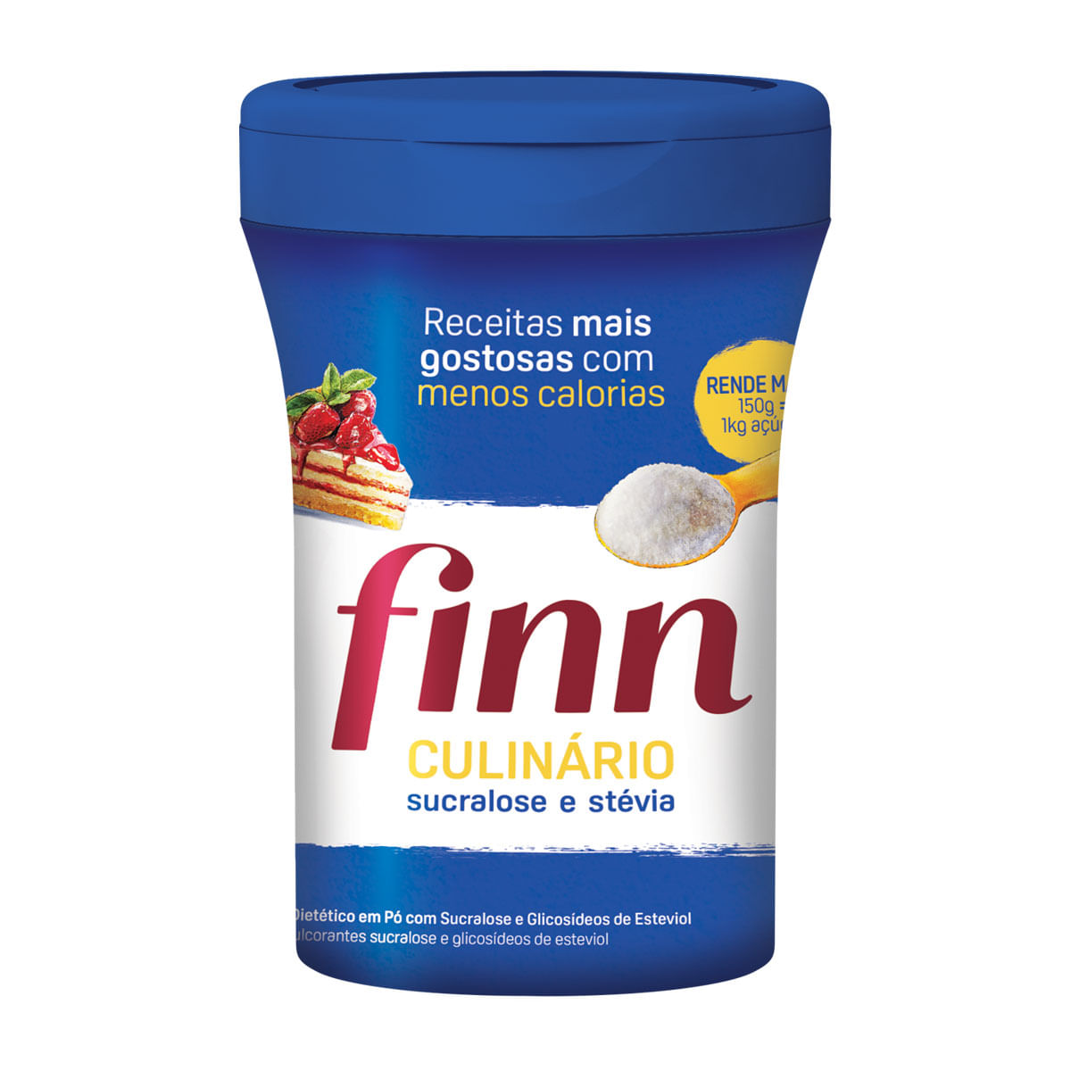 Adoçante em Pó de Sucralose e Stévia Finn 150g