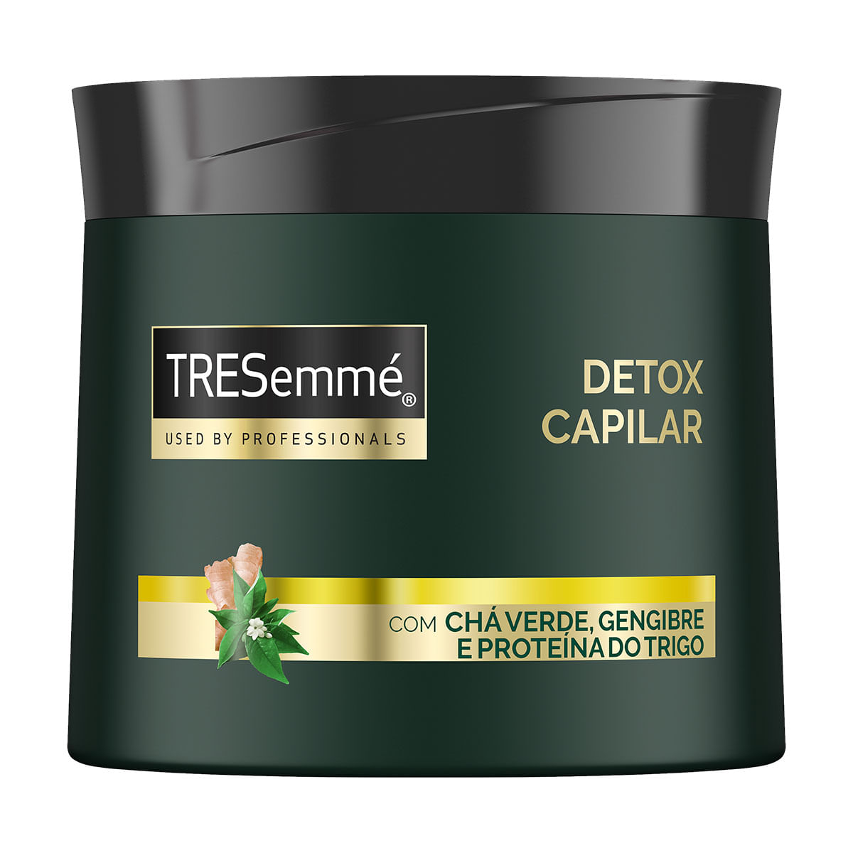 Creme de Tratamento Tresemmé Detox Capilar Hidratação Glicerina 400g