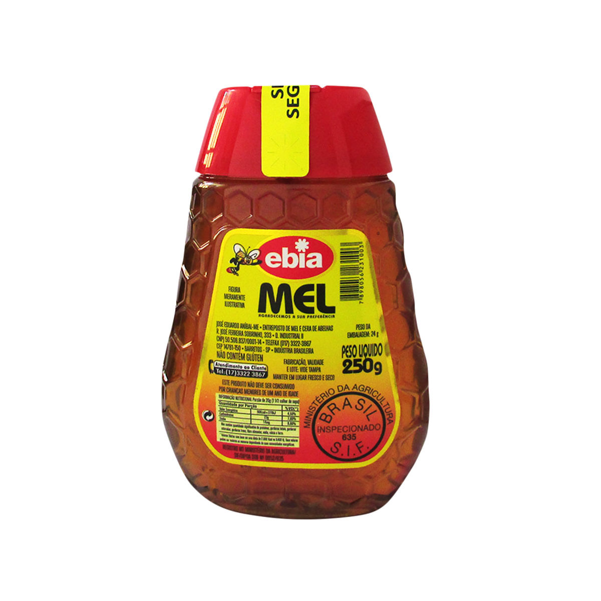 Mel Silvestre Ebia Bisnaga 250g