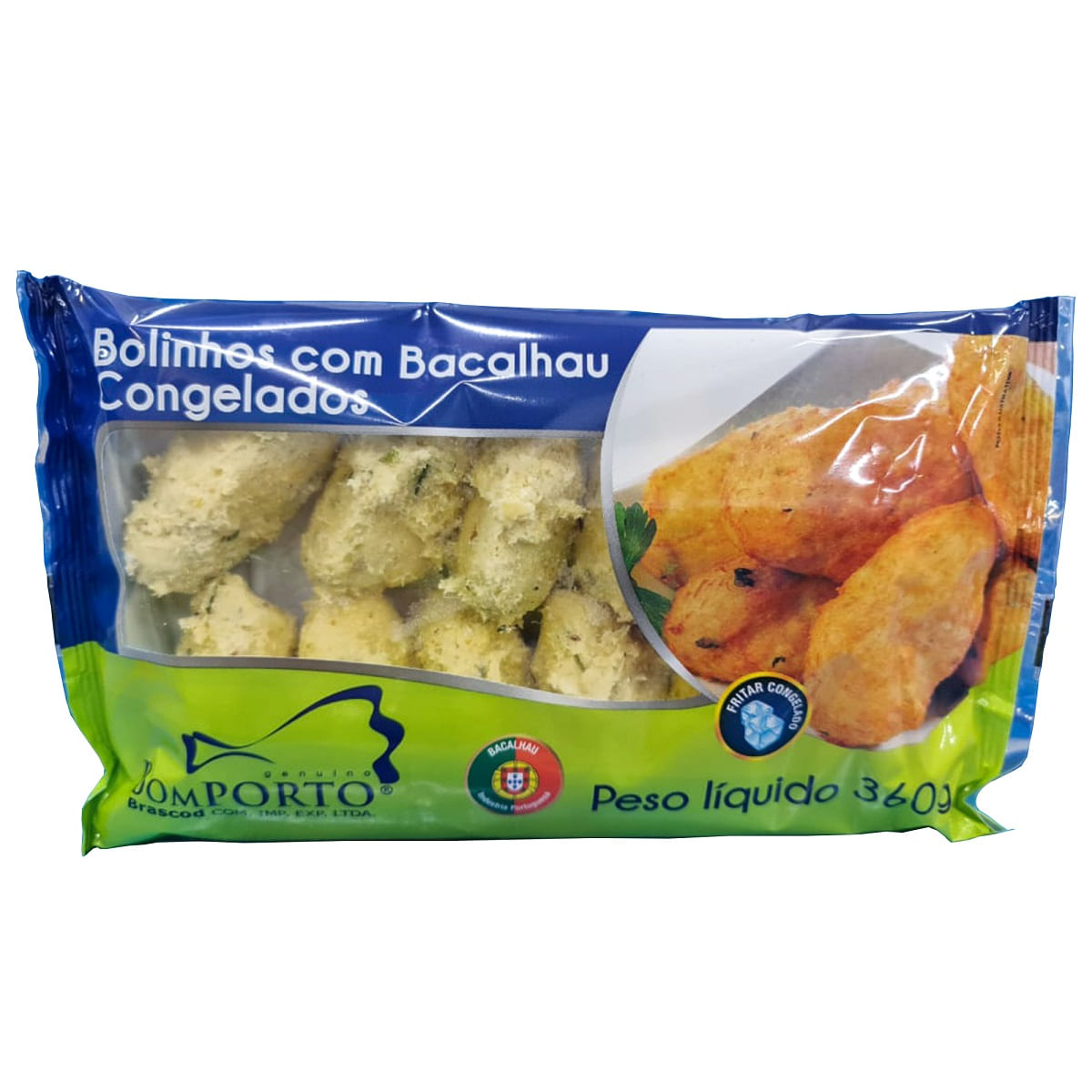 Bolinho Bacalhau Bom Porto Cong 360g