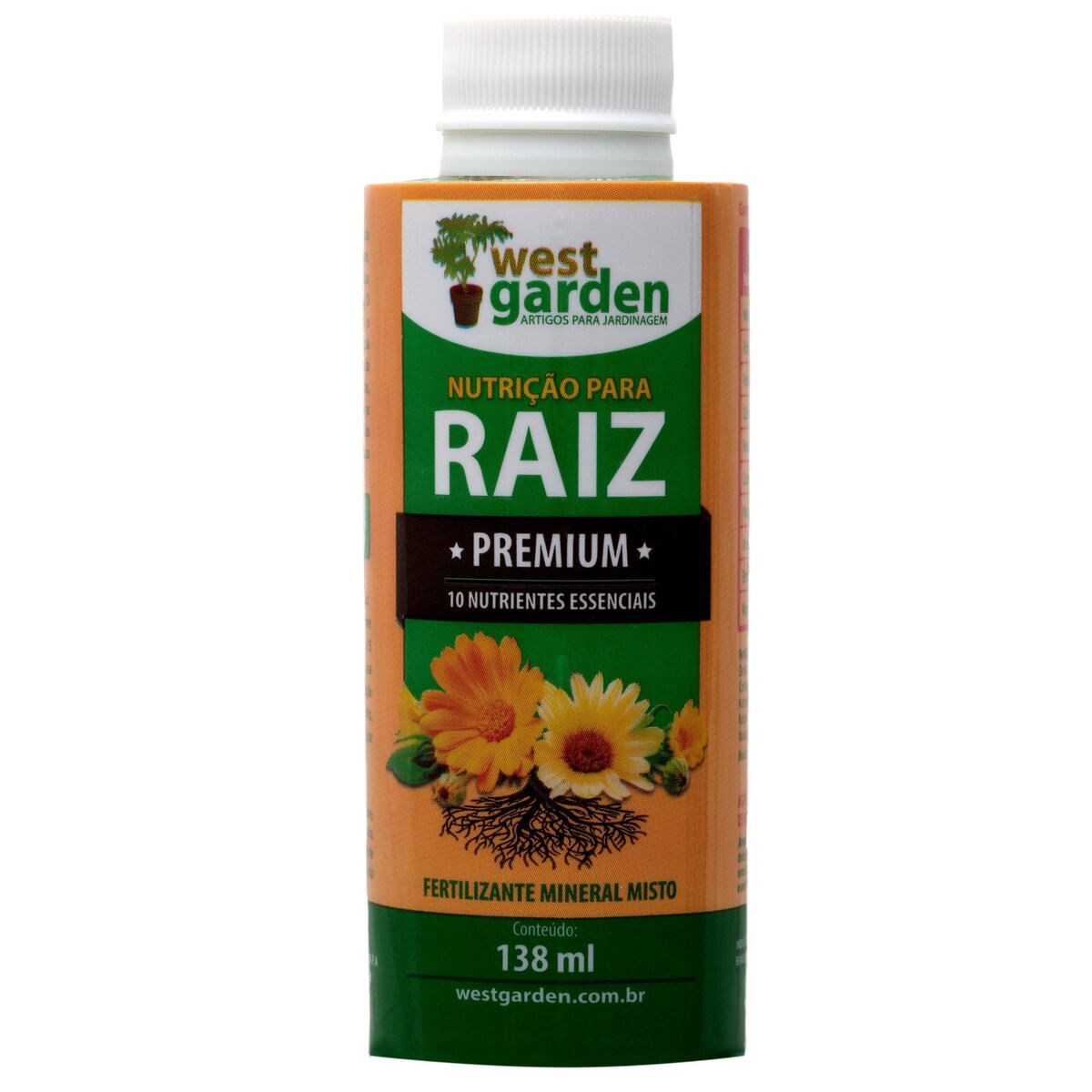 Fertilizante Concentrado Premium Raiz West Garden 138 ml