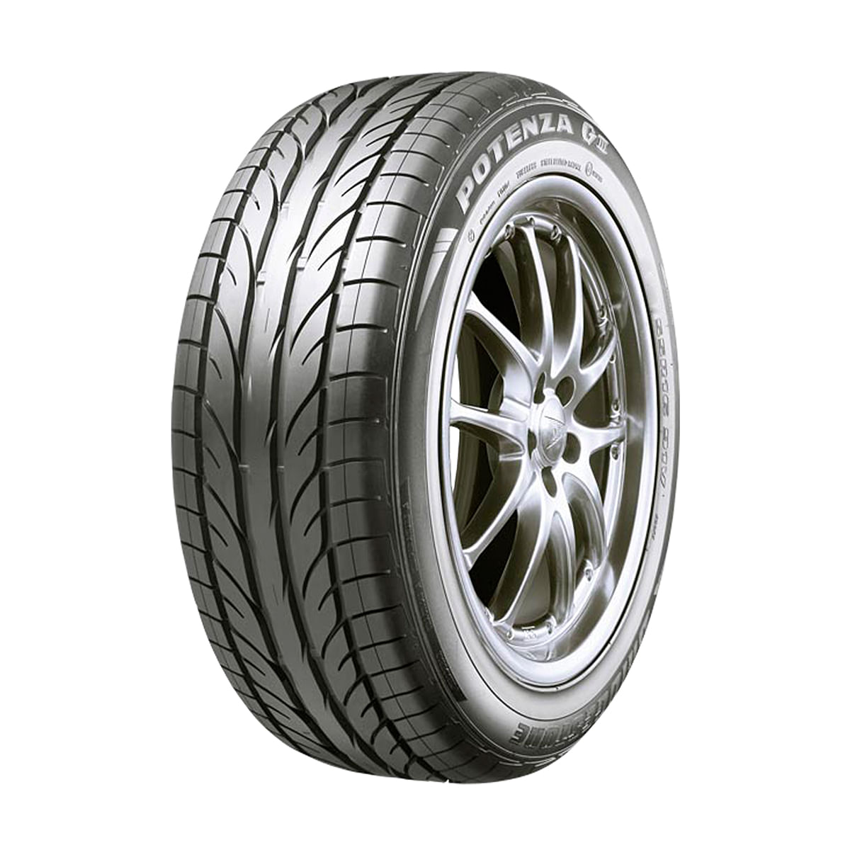 Pneu Aro 15 195/55R15 Bridgestone Potenza Giii