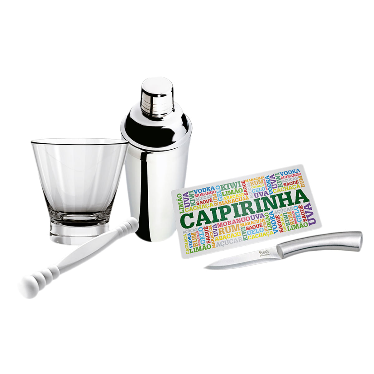 Kit Caipirinha 5 Peças Euro VDR0625SB