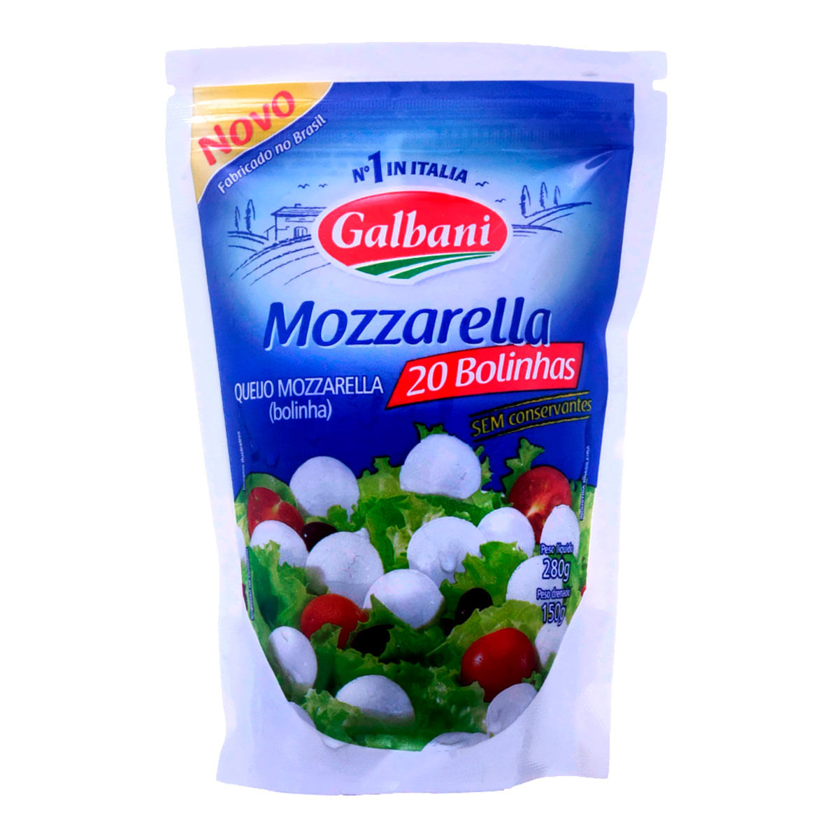 Queijo Mozzarella Galbani Bol 150g