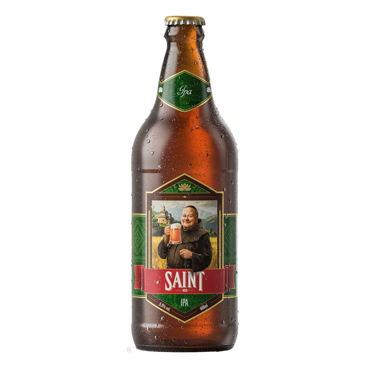 Cerveja Saint Bier IPA Ale 600ml