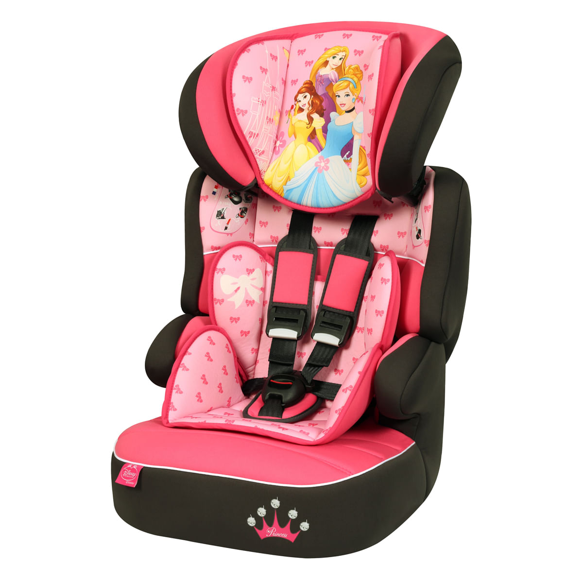 Cadeirinha para Auto Disney Beline SP Princesas Rosa - Suporta de 9 a 36 Kg