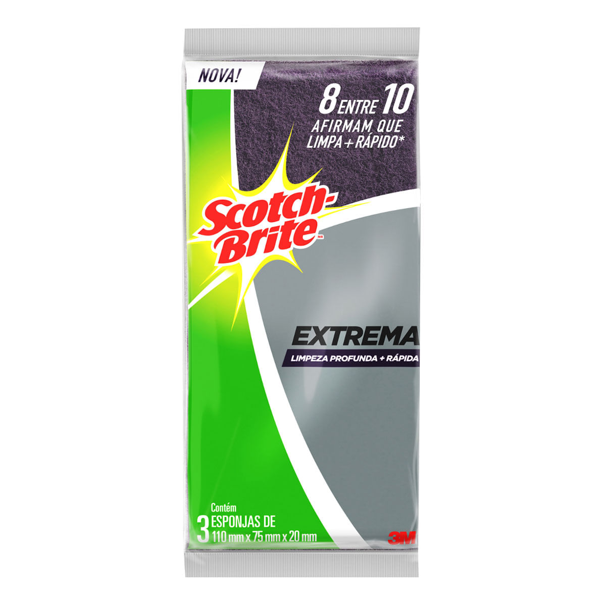 Esponja Multiuso Scotch-Brite 3 Unidades