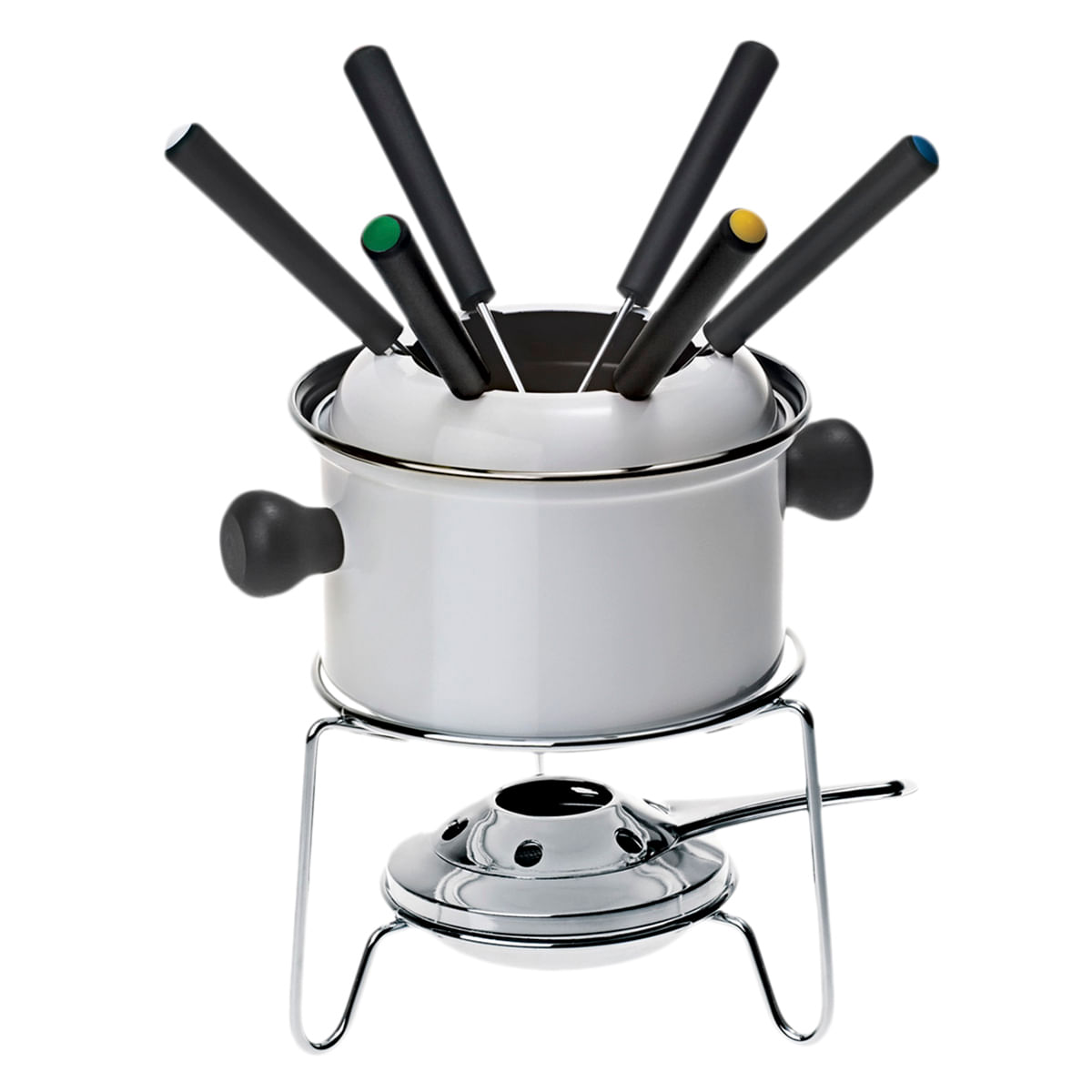 Aparelho de Fondue 10 Peças Richwell Branco