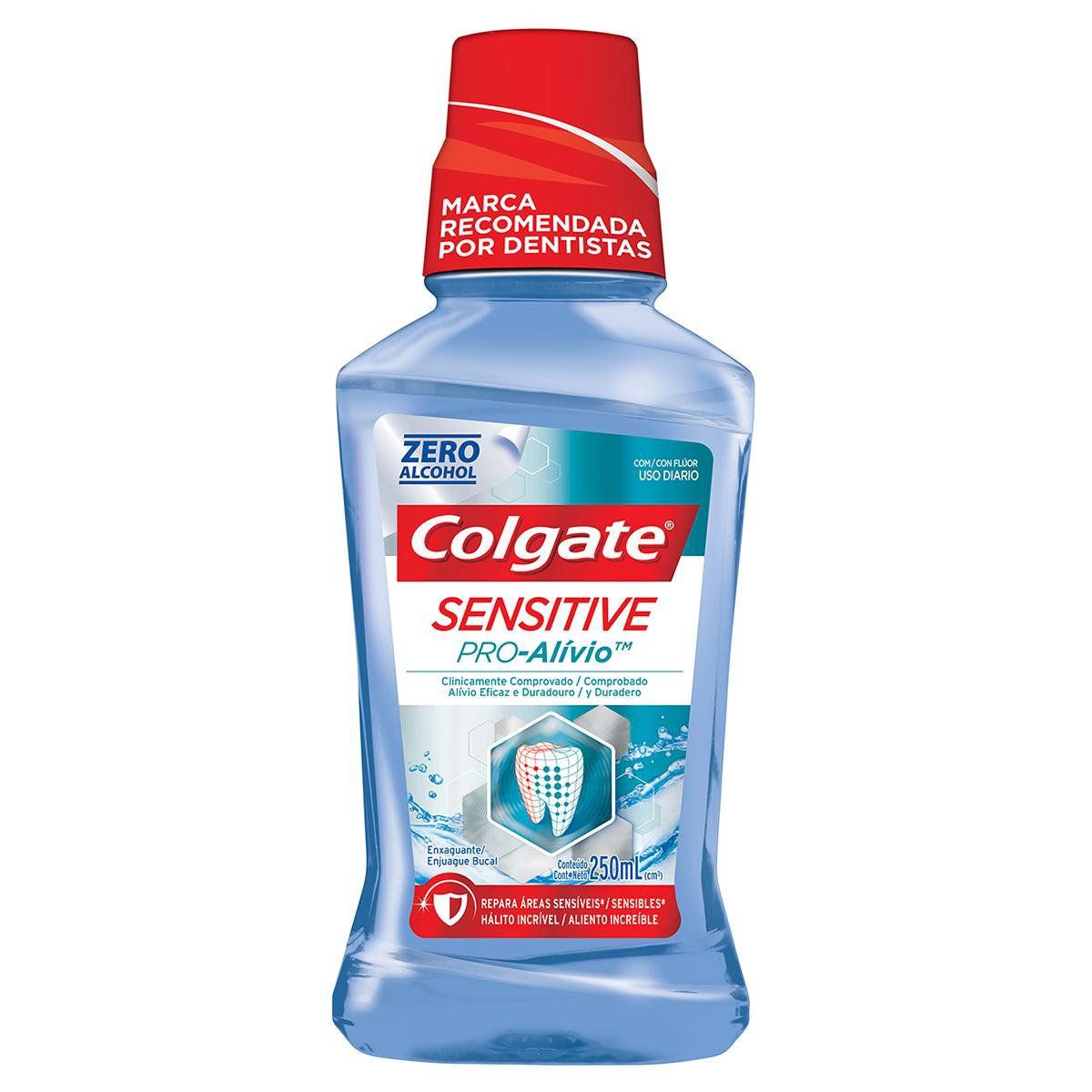 Enxaguante Bucal sem Álcool Colgate Sensitive Pró-Alívio 250ml