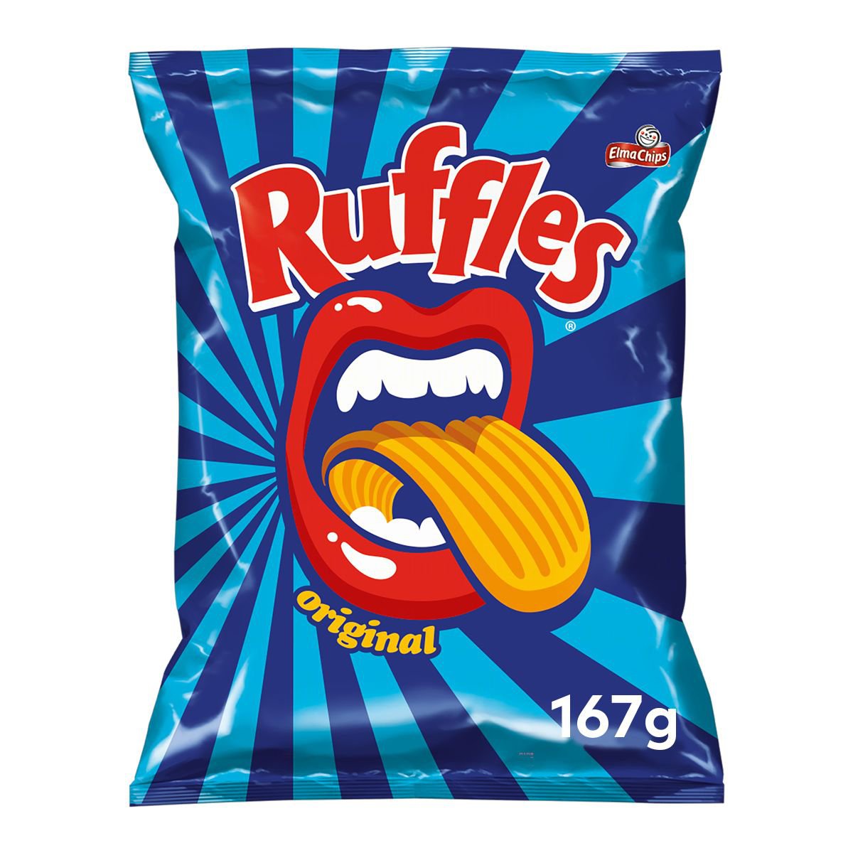 Batata Frita Elma Chips Ondulado Original Ruffles 167g