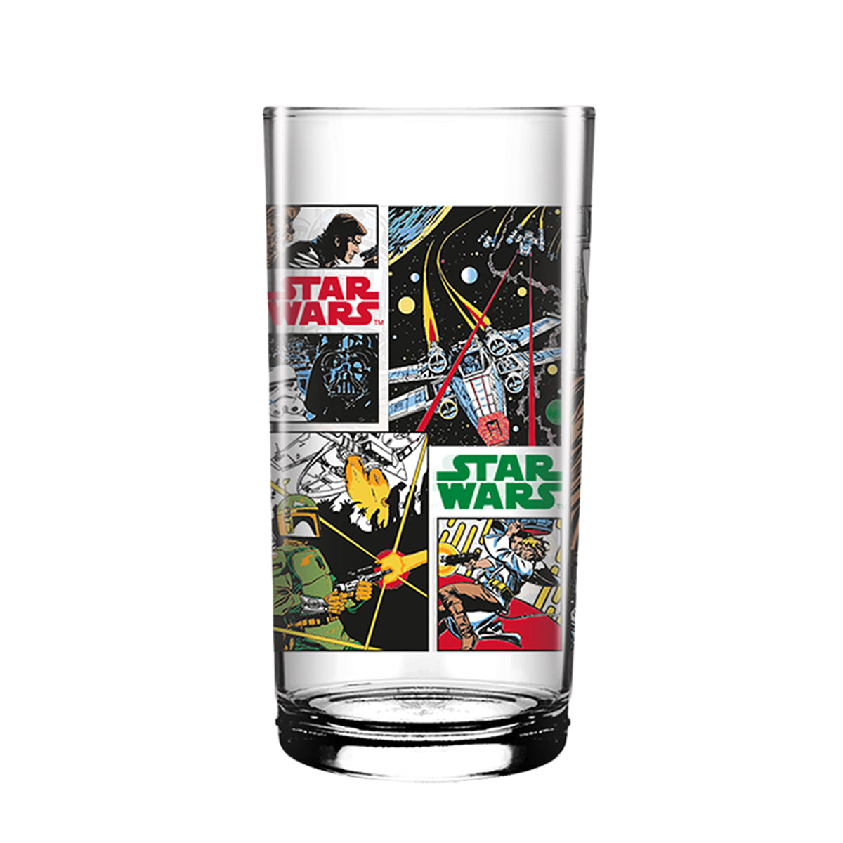 Copo em Vidro 300ml Nadir Star Wars HQ Clássico