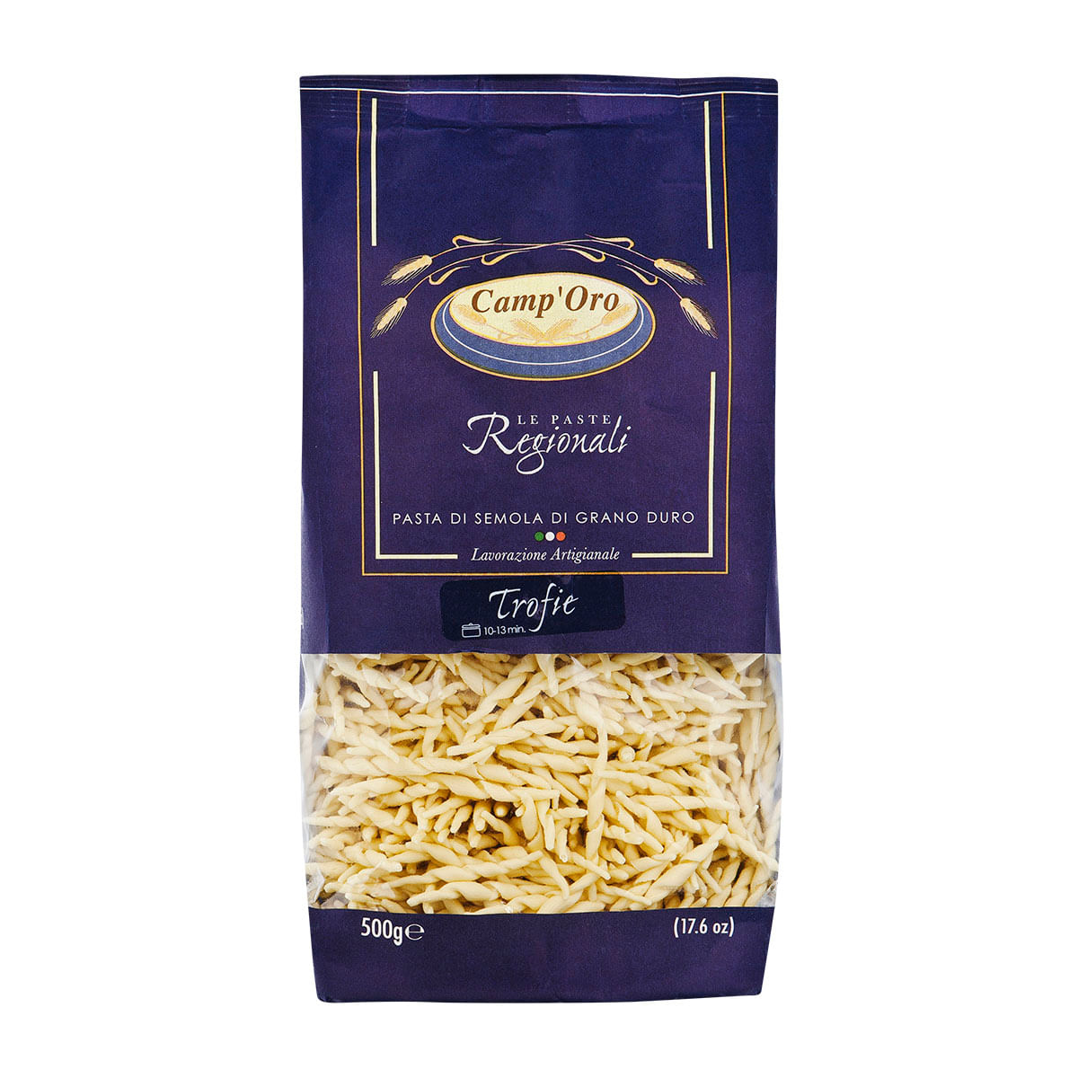 Macarrão Trofie Camp Oro Grano Duro 500g