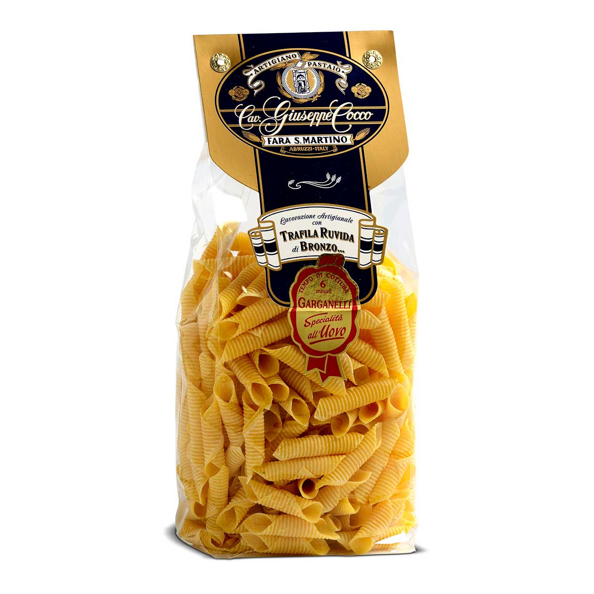 Macarrão Uovo Garganelli Giuseppe Cocco 200 g