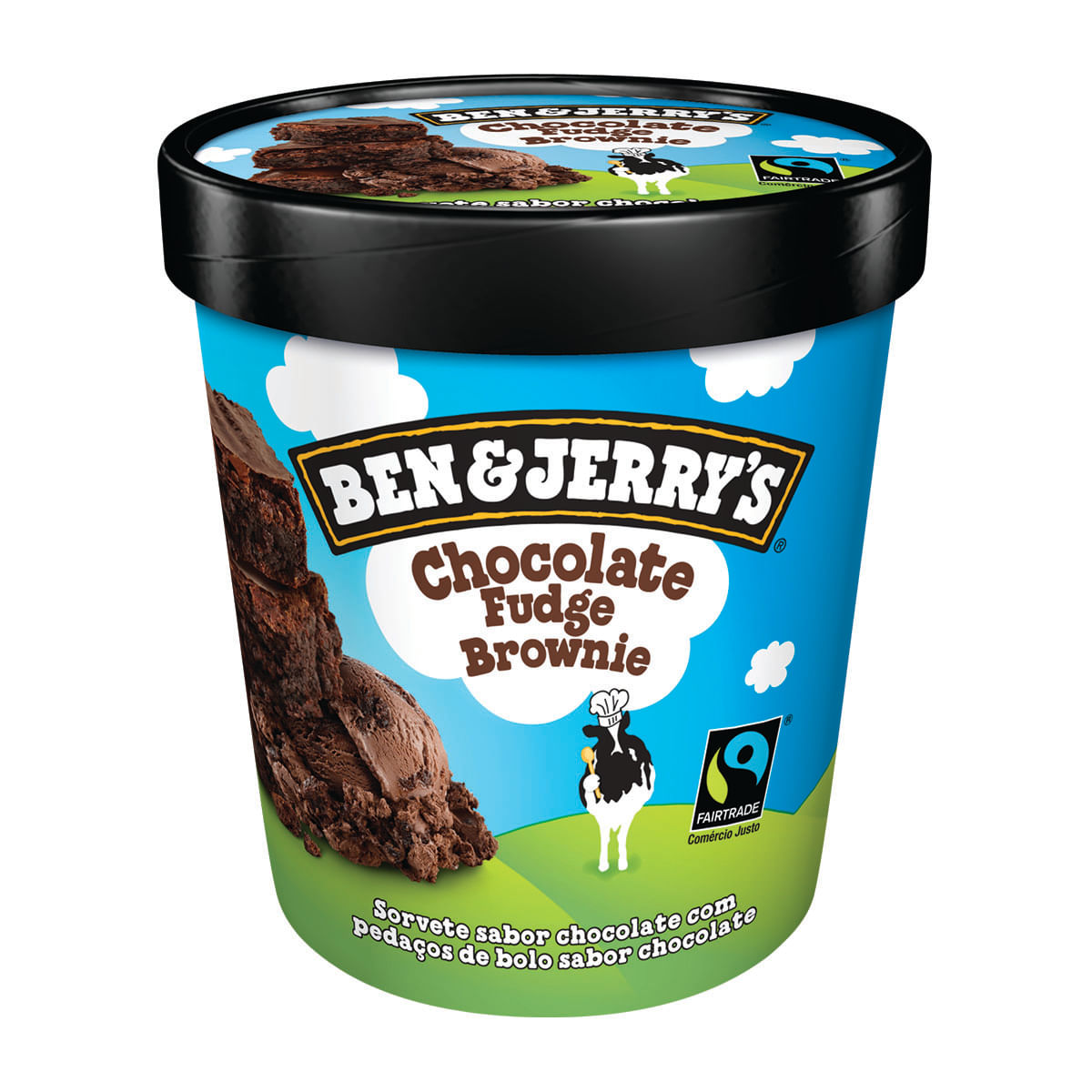 Sorvete Fudge Brownie Ben &amp; Jerry&apos;s 458ml