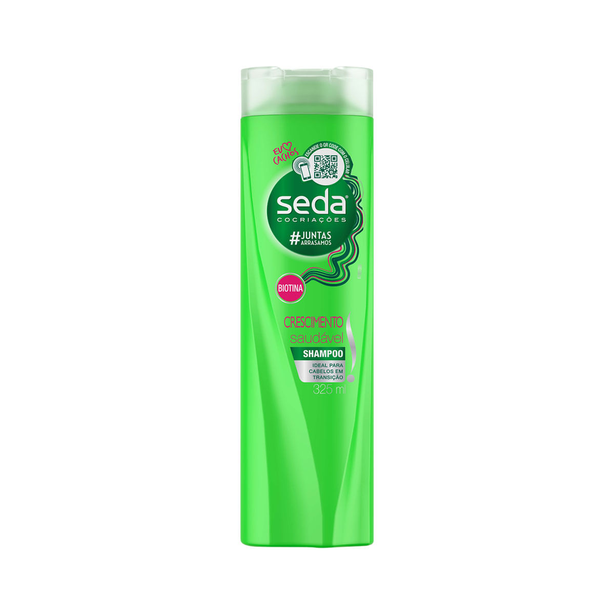 Shampoo Seda Juntas Arrasamos Crescimento Saudável Biotina 325ml