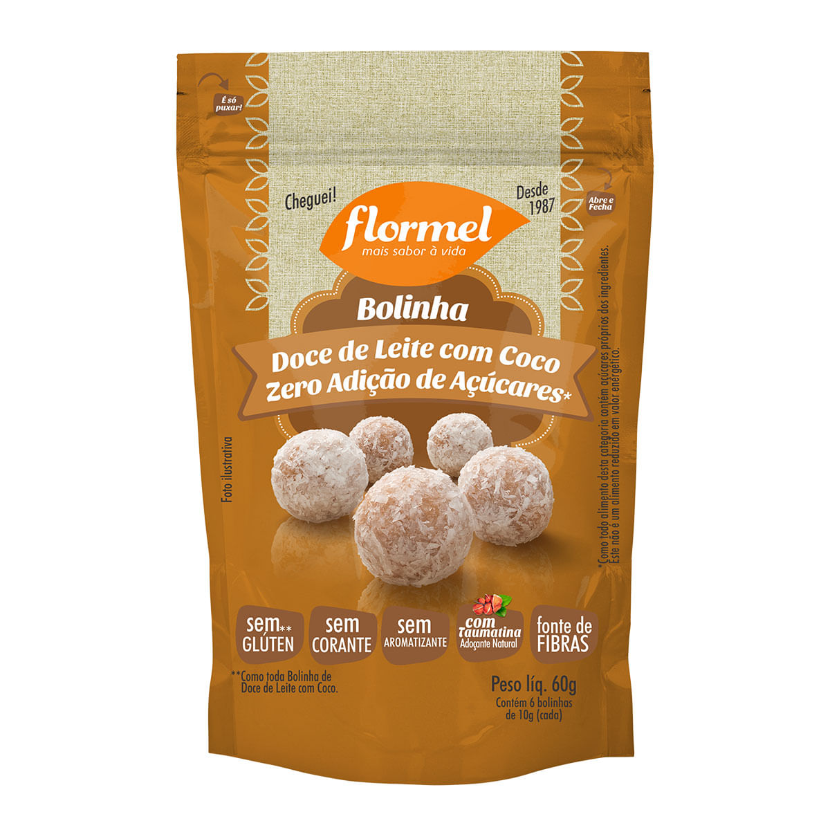 Doce de Leite com Coco Flormel 60g