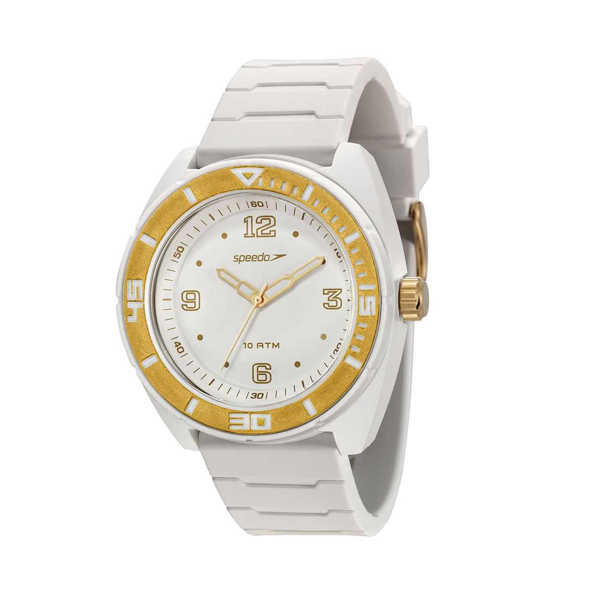 Relógio Speedo Feminino Branco Analógico 65072L0EVNP1