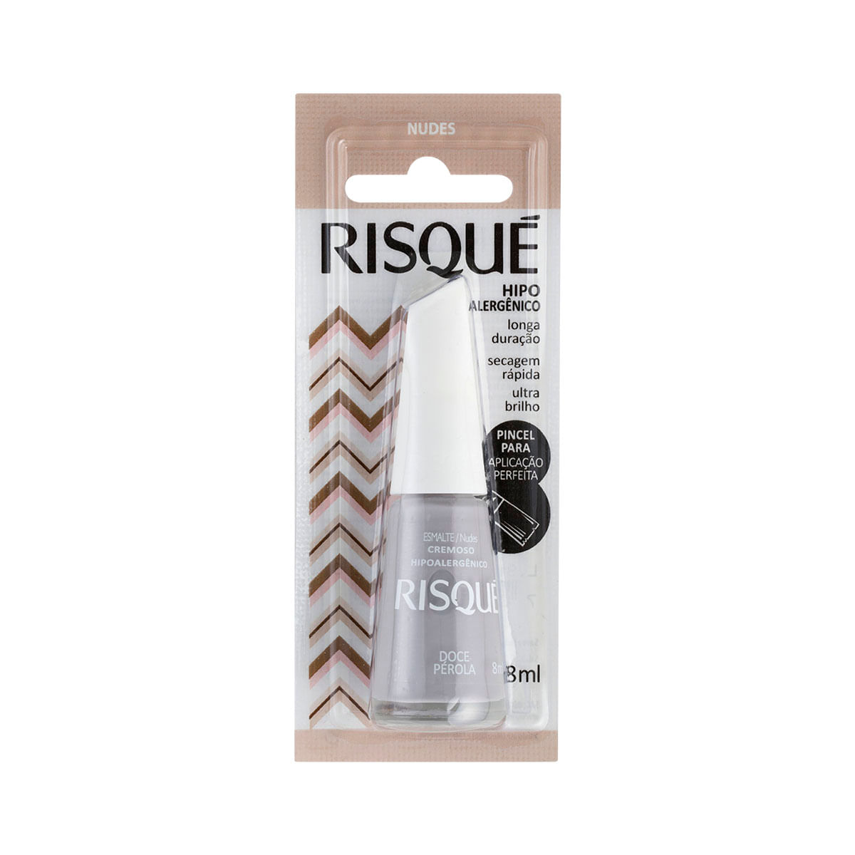 Esmalte Risqué Nudes Doce Pérola 8ml