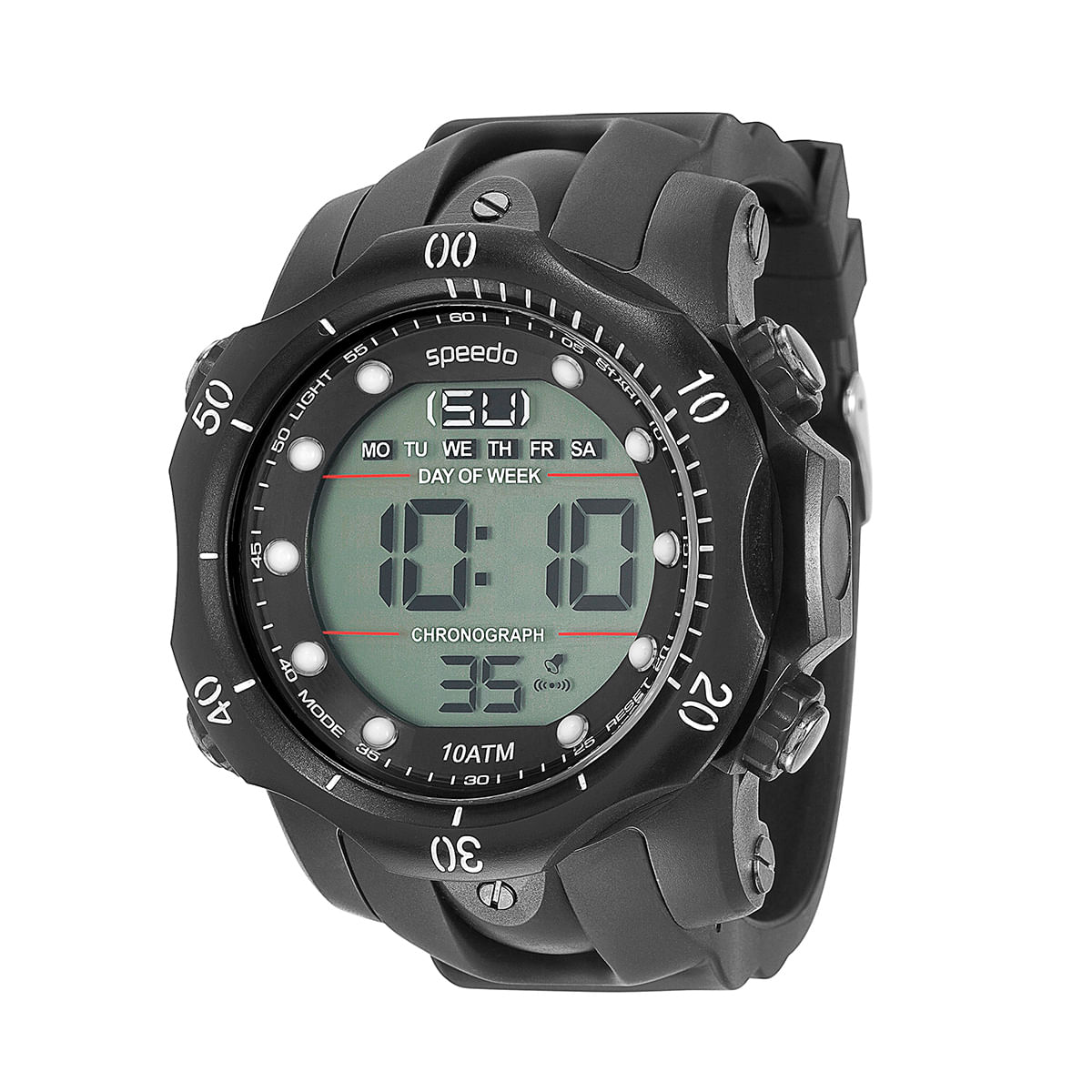 Relógio Speedo Masculino Preto Digital 81078G0EGNP1