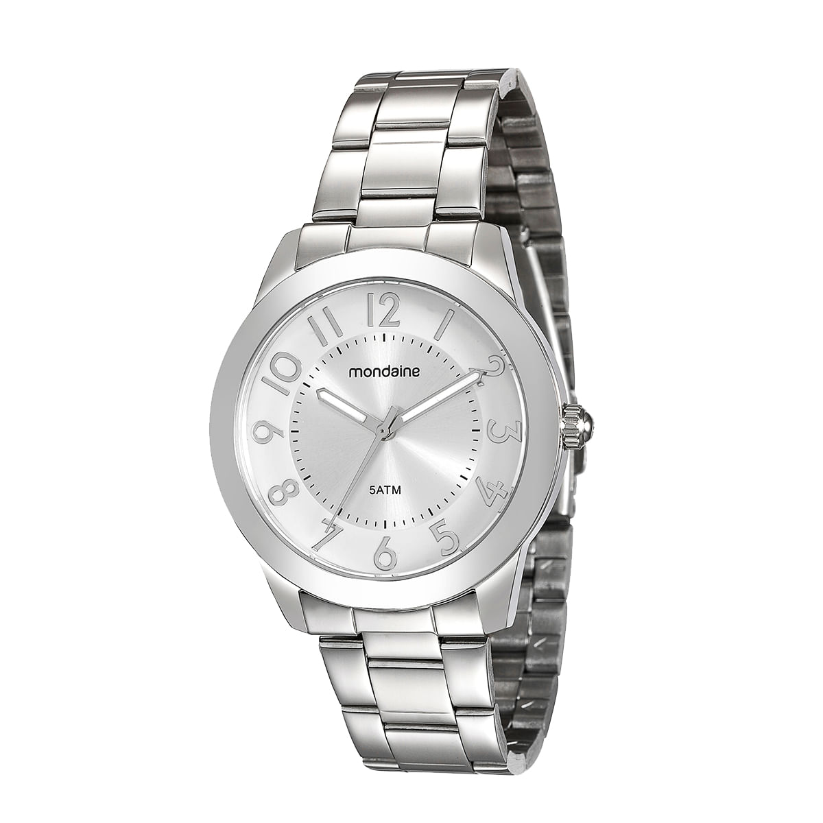 Relógio Mondaine Feminino Prata Analógico 94840L0MVNA2