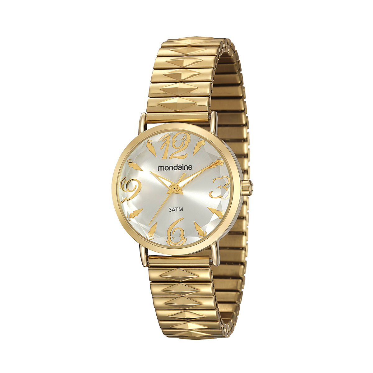 Relógio Mondaine Feminino Dourado Analógico 83256LPMVDE1