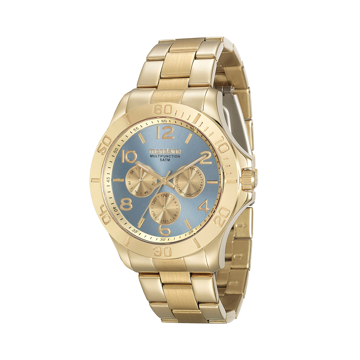 Relógio Mondaine Feminino Dourado Analógico 78658LPMVKA2