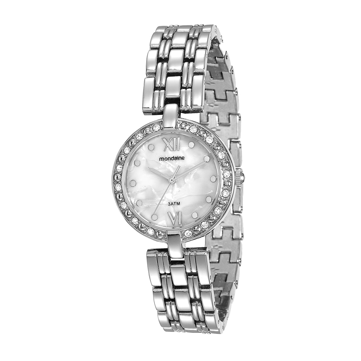 Relógio Mondaine Feminino Prata Analógico 94787L0MVNM2