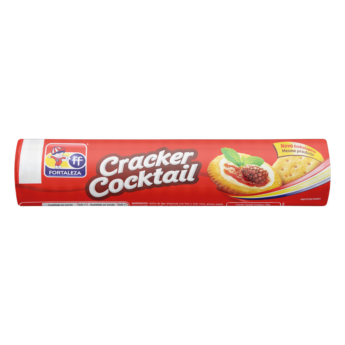 Biscoito Cracker Fortaleza Cocktail 100 g